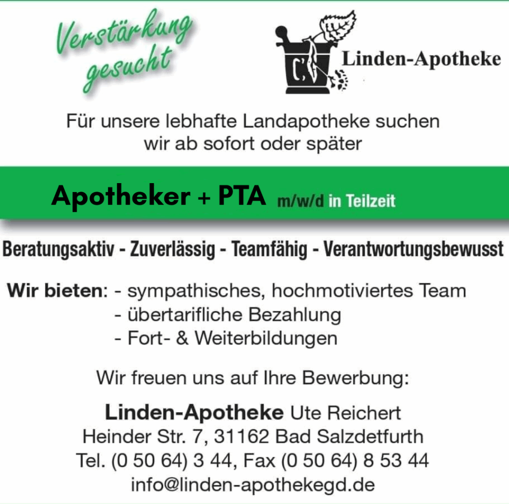 Stellenanzeige